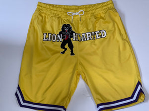 LionH3arted Basketball Shorts