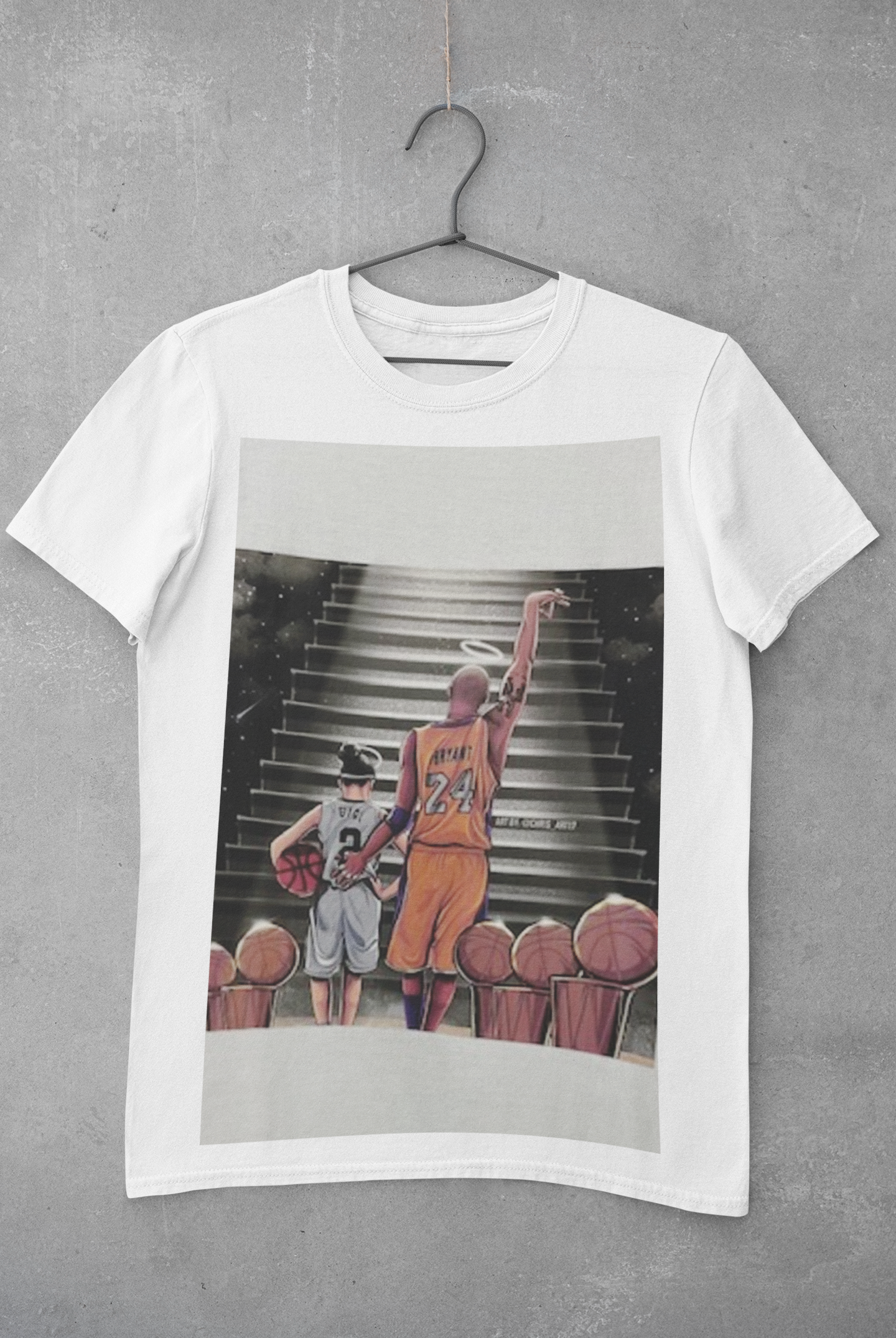 Kobe and GiGI Printed Shirt