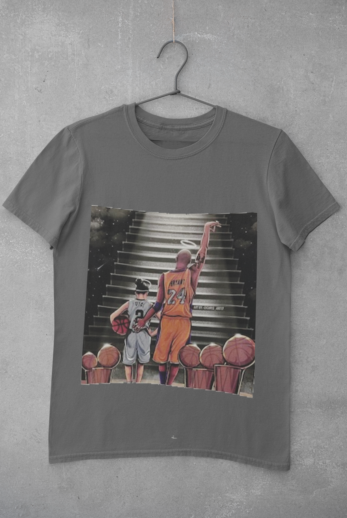 Kobe and GiGI Printed Shirt